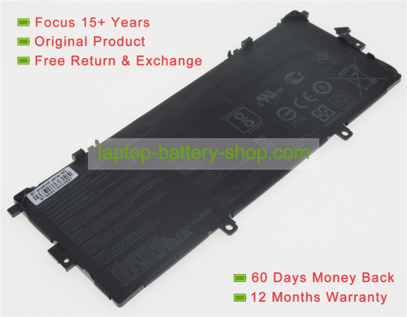 Asus 0B200-02760400, C31N1724 11.55V 4335mAh original batteries - Click Image to Close