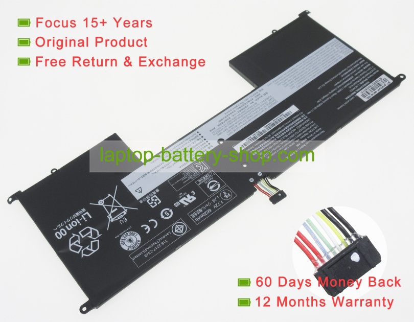 Lenovo L18L4PC0, 5B10T07385 7.72V 6755mAh original batteries - Click Image to Close