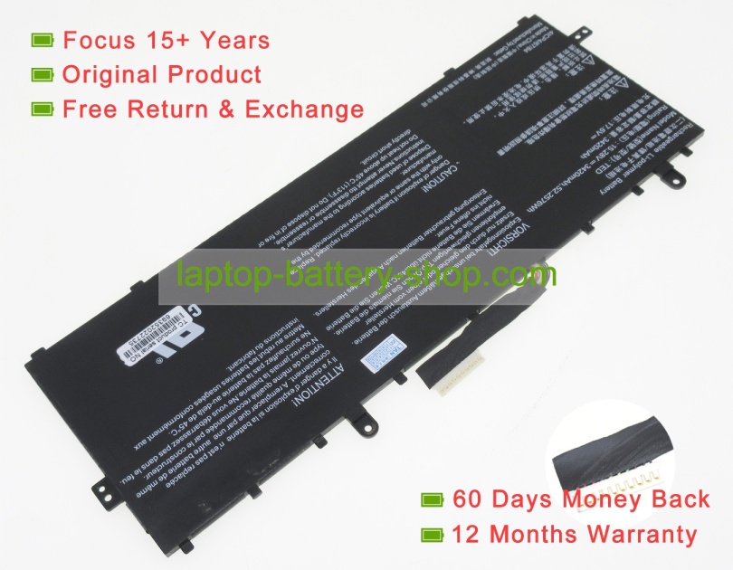 Getac TED, GETAC TED 15.28V 3420mAh replacement batteries - Click Image to Close