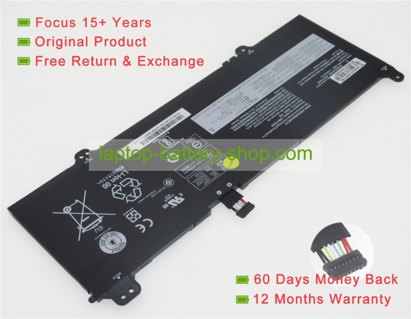 Lenovo 5B10T09113, L18L3PG2 11.52V 4955mAh original batteries - Click Image to Close