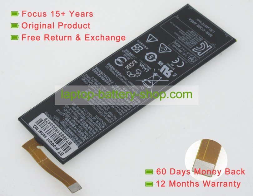 Lenovo L17D1P35 3.8V 2200mAh replacement batteries - Click Image to Close