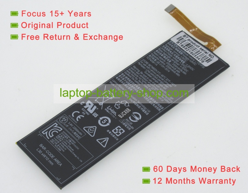 Lenovo L17D1P35 3.8V 2200mAh replacement batteries - Click Image to Close