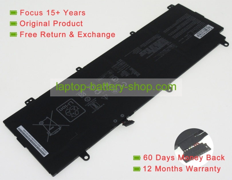 Asus C41N1828, 0B200-03020100 15.44V 3886mAh original batteries - Click Image to Close