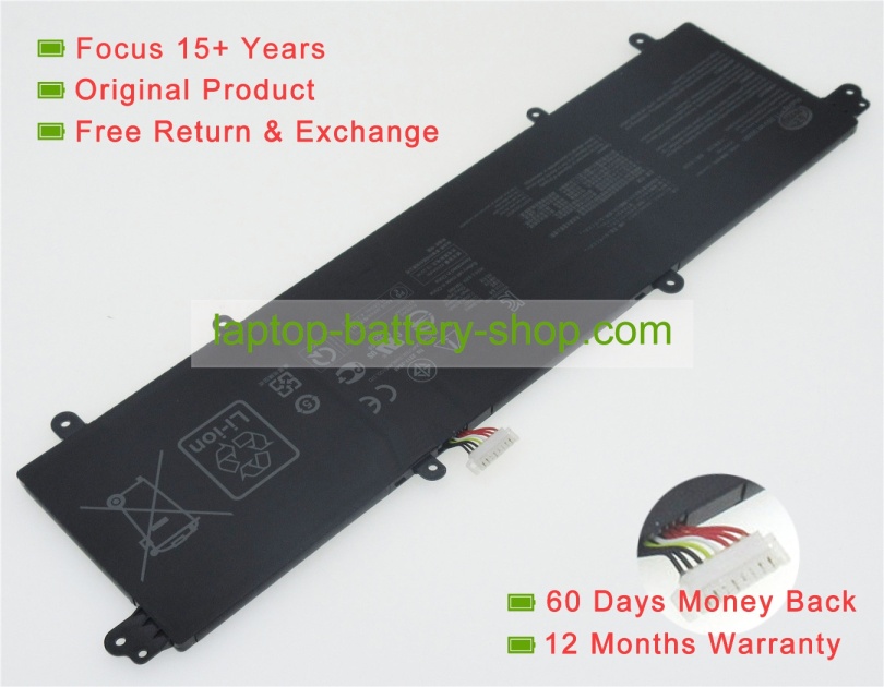Asus C31N1821, 0B200-03210100 11.55V 4330mAh original batteries - Click Image to Close