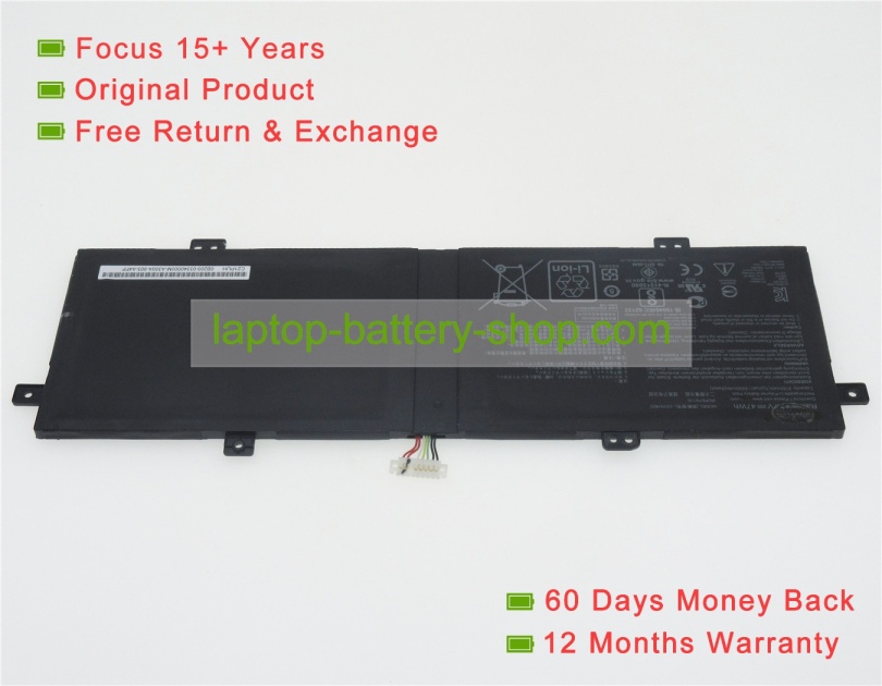 Asus C21N1833, 0B200-03340000 7.7V 6100mAh original batteries - Click Image to Close