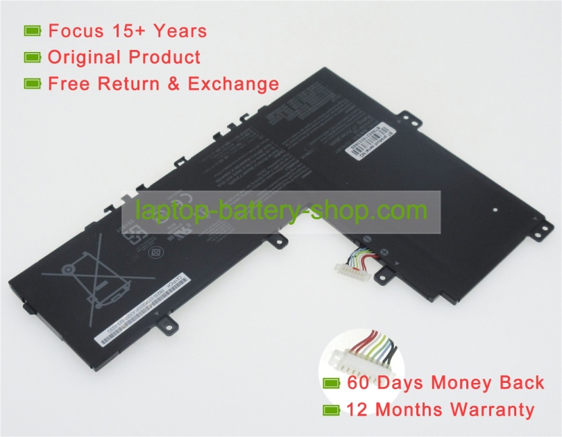 Asus C21N1807, 0B200-03040000 7.7V 4940mAh replacement batteries - Click Image to Close