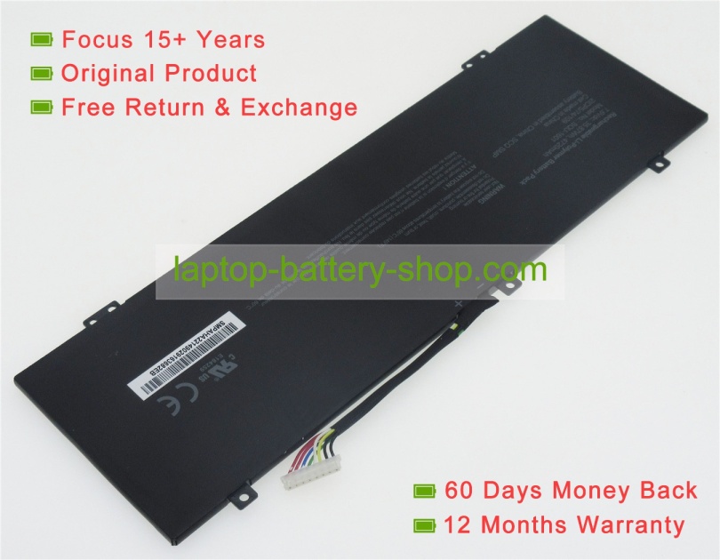 Hasee SQU-1601, 21CP5/74/109 7.6V 4720mAh replacement batteries - Click Image to Close