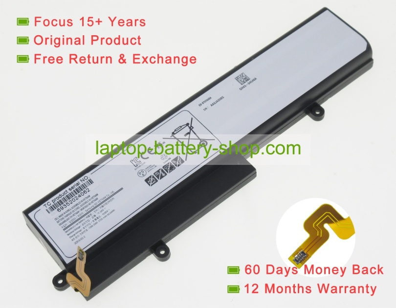 Samsung 3ICR19/65-2, AA1G907KS 11.34V 5700mAh original batteries - Click Image to Close