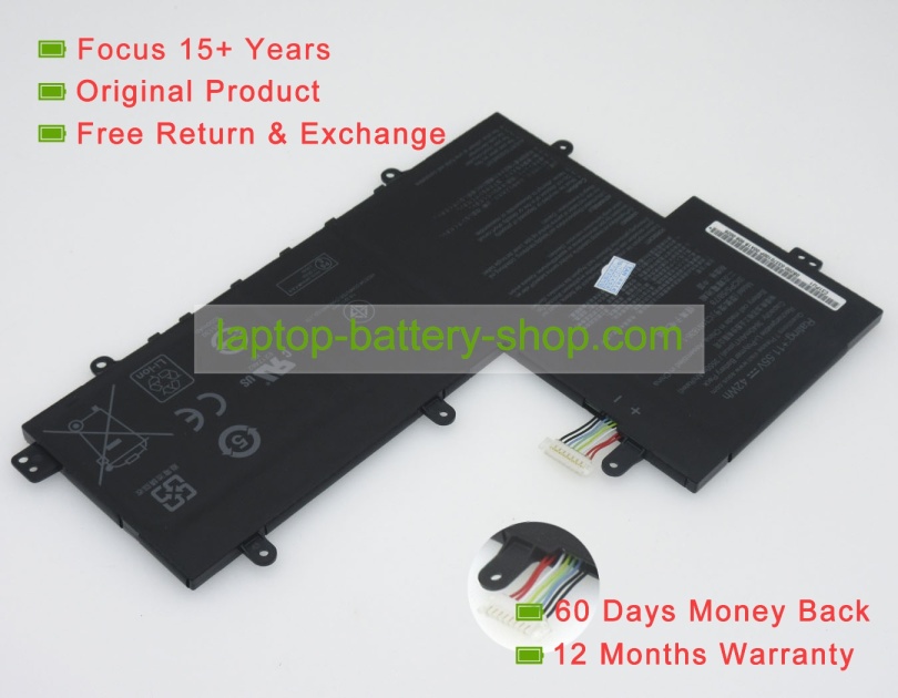 Asus C31N1836, 0B200-03370000 11.55V 3640mAh original batteries - Click Image to Close