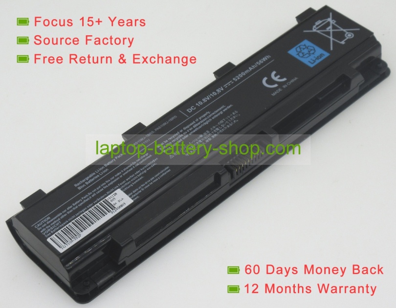 Toshiba PA5024U-1BRS, PA5109U-1BRS 10.8V 4200mAh replacement batteries - Click Image to Close