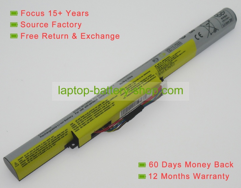 Lenovo L12S4K01, L12L4K01 14.8V 2600mAh replacement batteries - Click Image to Close