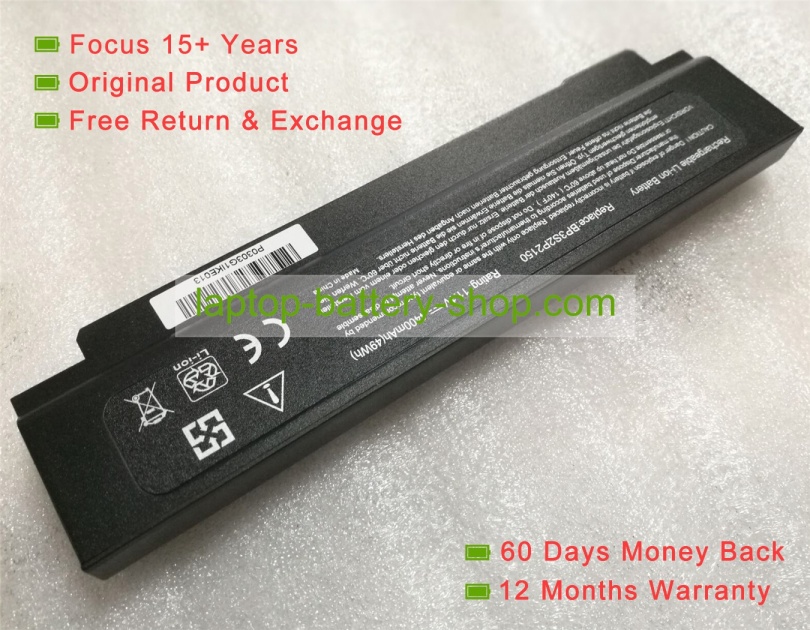 Medion 9223BP, BP3S2P2150 11.1V 4400mAh replacement batteries - Click Image to Close