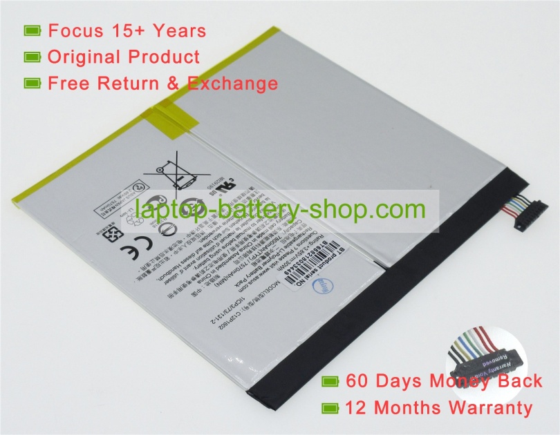 Asus C12P1602, 1ICP3/73/131-2 3.85V 7600mAh original batteries - Click Image to Close