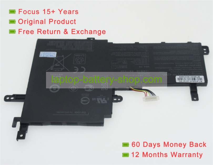Asus 3ICP5/57/80, 0B200-03440000 11.52V 3645mAh original batteries - Click Image to Close