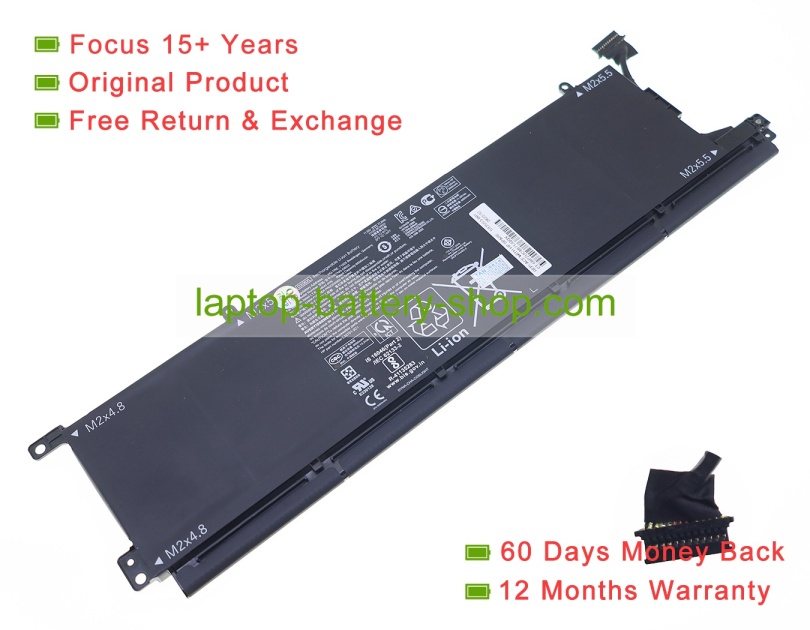 Hp L32701-2C1, DX06XL 11.55V 6000mAh replacement batteries - Click Image to Close