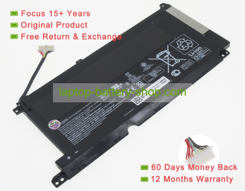 Hp PG03XL, 3ICP6/60/72 11.55V 4545mAh original batteries - Click Image to Close