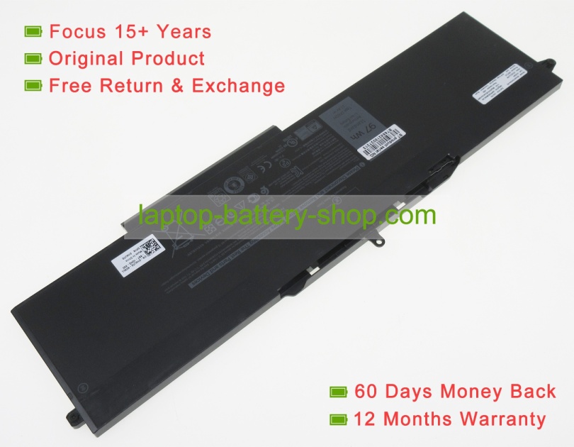 Dell 1FXDH, P98G 11.4V 8071mAh original batteries - Click Image to Close