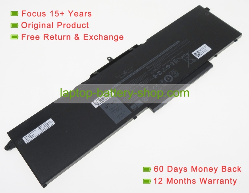 Dell 1FXDH, P98G 11.4V 8071mAh original batteries - Click Image to Close