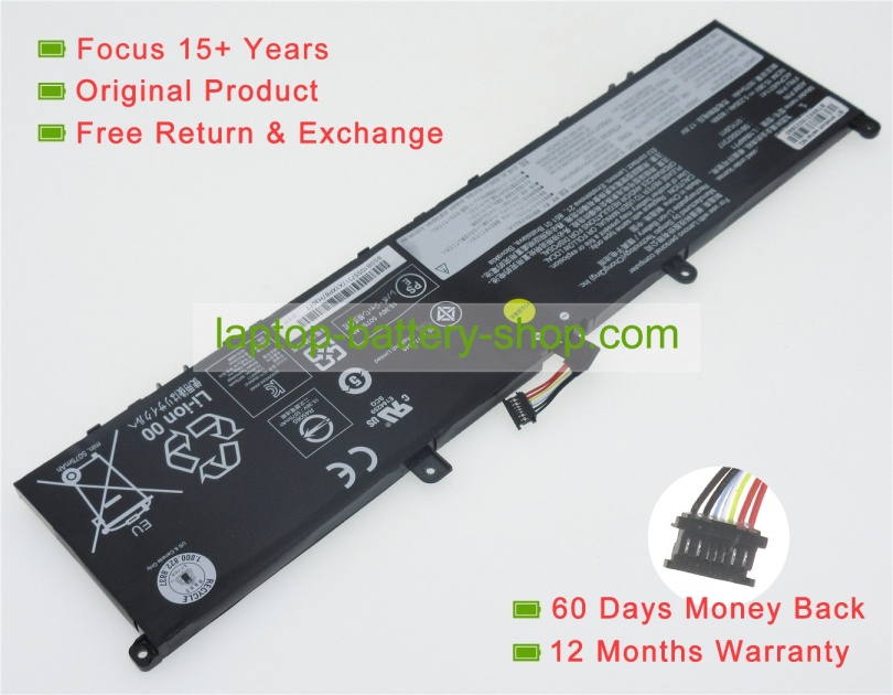 Lenovo L17C4P72, L18M4P71 15.36V 5235mAh original batteries - Click Image to Close