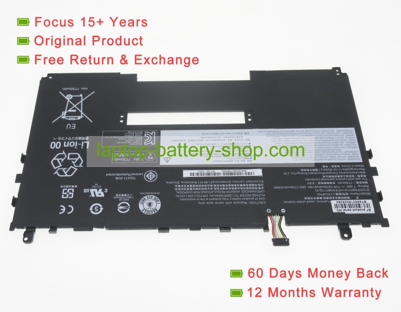 Lenovo L17C4PH3, 5B10R37085 7.68V 7970mAh replacement batteries - Click Image to Close