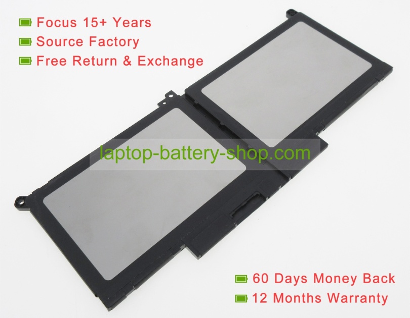 Dell DM3WC, 2X39G 7.6V 7500mAh replacement batteries - Click Image to Close