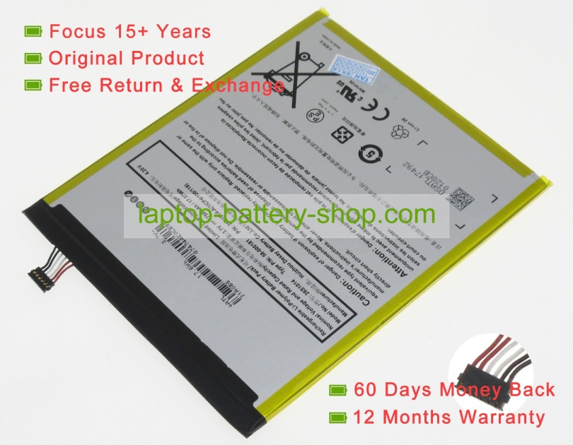 Amazon MC-31A0B8, 58-000181 3.8V 4750mAh original batteries - Click Image to Close