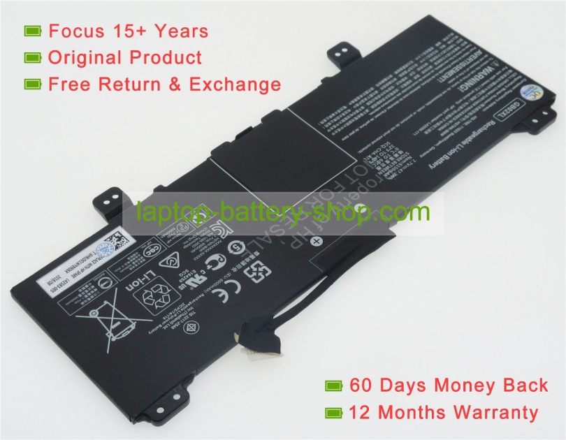 Hp L42583-005, L42550-2C1 7.7V 6150mAh original batteries - Click Image to Close