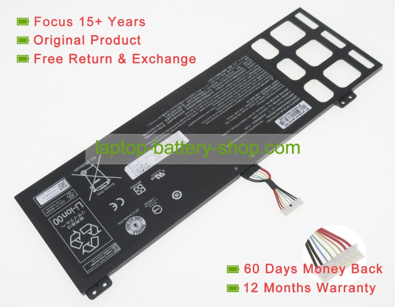 Acer AP18L4K 11.4V 3920mAh original batteries - Click Image to Close