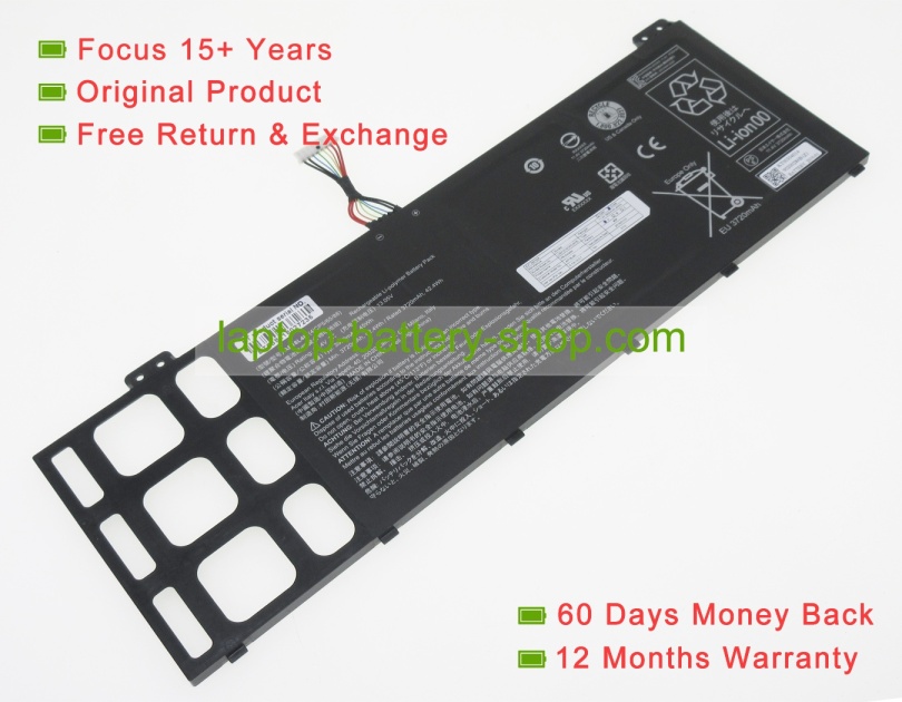 Acer AP18L4K 11.4V 3920mAh original batteries - Click Image to Close
