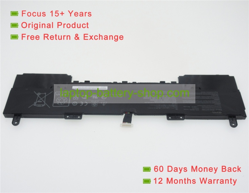 Asus C42N1839, 4ICP5/41/75-2 15.4V 4610mAh original batteries - Click Image to Close