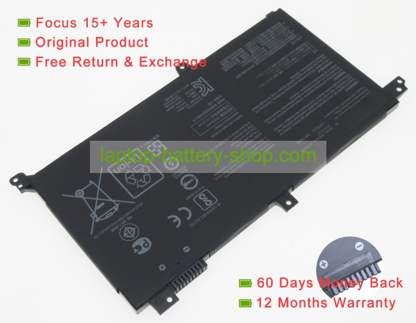 Asus 0B200-02960500, B31N1732-1 11.52V 3727mAh original batteries - Click Image to Close