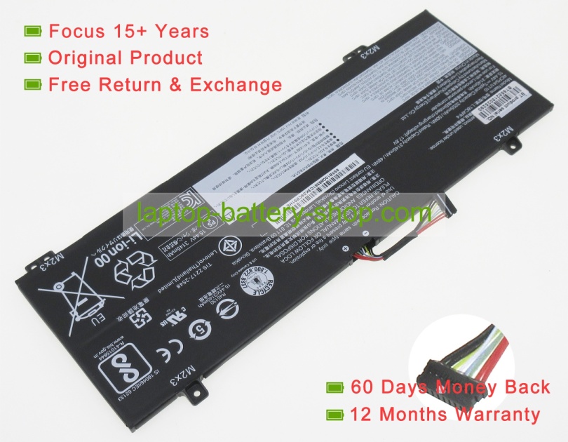 Lenovo L18C4PF4, L18M4PF4 15.44V 3255mAh original batteries - Click Image to Close