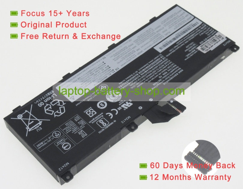 Lenovo 3ICP7/67/66-2, L18M6P90 11.25V 8000mAh original batteries - Click Image to Close