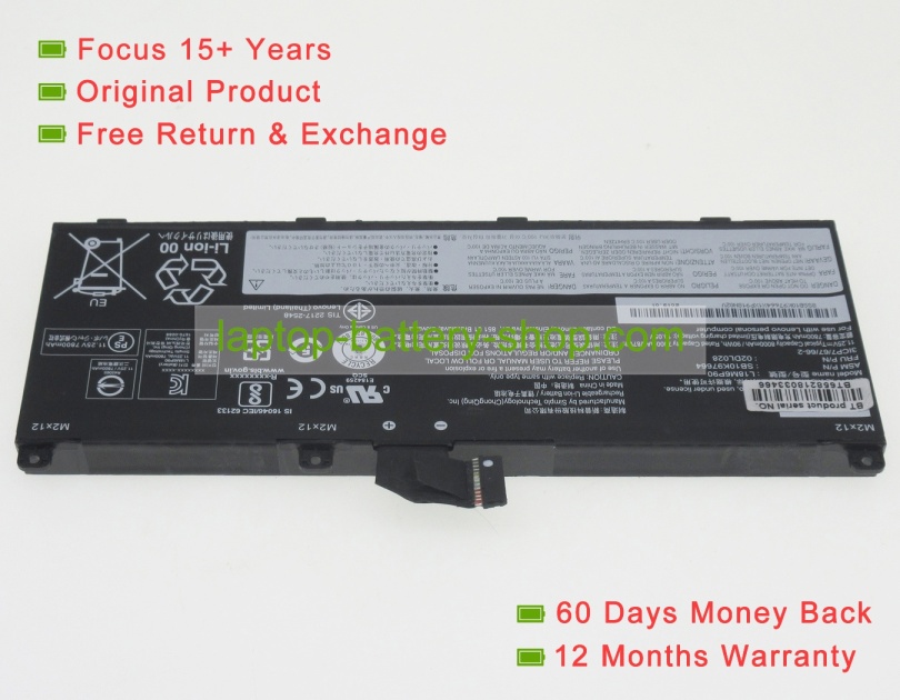 Lenovo 3ICP7/67/66-2, L18M6P90 11.25V 8000mAh original batteries - Click Image to Close