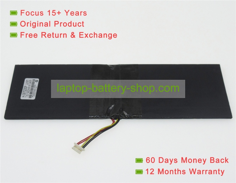 Xidu H-3975230P, 3975230P 7.6V 5400mAh original batteries - Click Image to Close