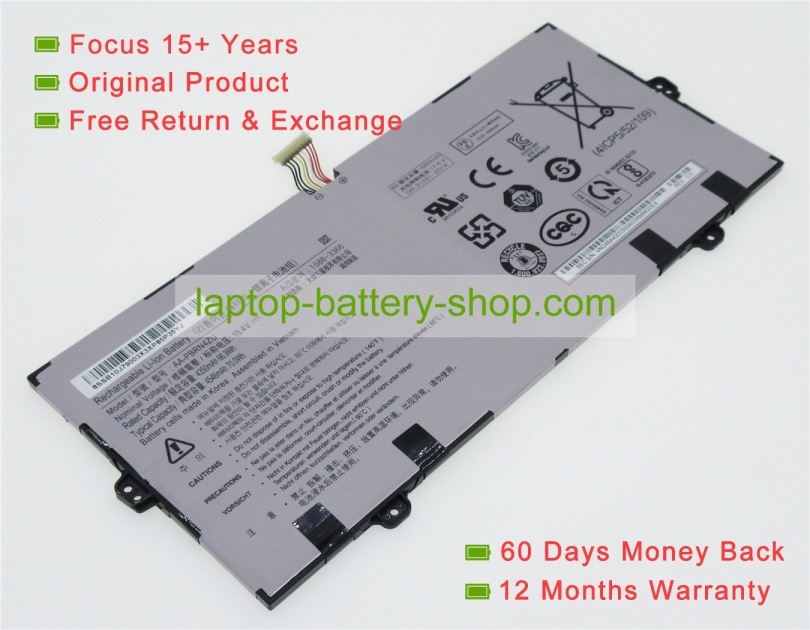 Samsung AA-PBRN4ZU, 4ICP5/52/109 15.4V 4350mAh original batteries - Click Image to Close