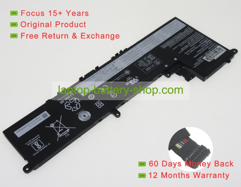 Lenovo SB10W67401, L19M3PD3 11.52V 4915mAh replacement batteries - Click Image to Close