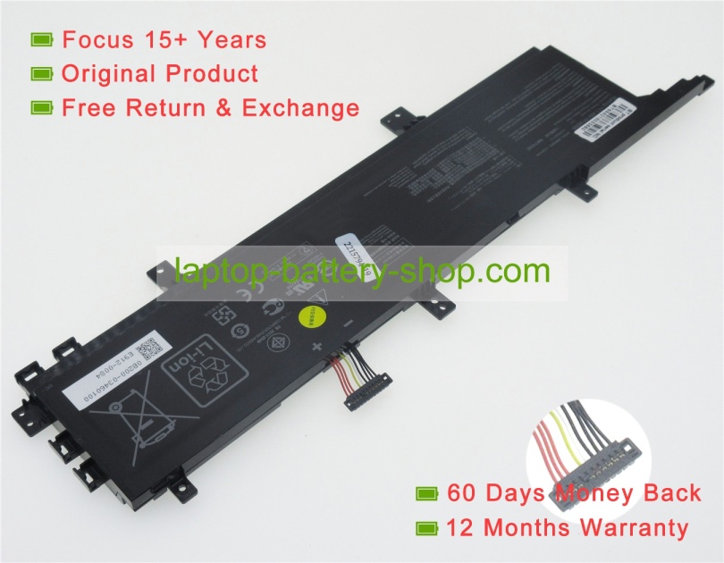 Asus 0B200-03460300, C32N1838 11.48V 8180mAh original batteries - Click Image to Close