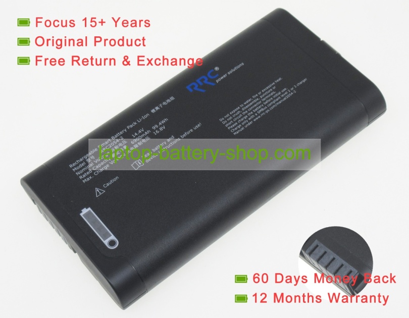 Rrc RRC2054-2, 410148-03 14.4V 6900mAh original batteries - Click Image to Close