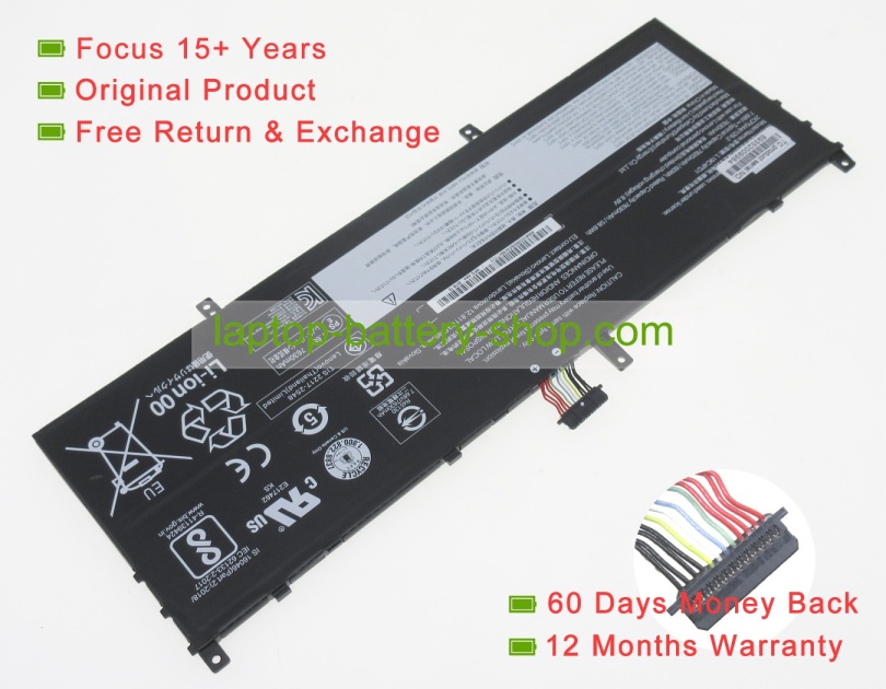 Lenovo L19C4PD1, L19D4PD1 7.68V 7820mAh original batteries - Click Image to Close