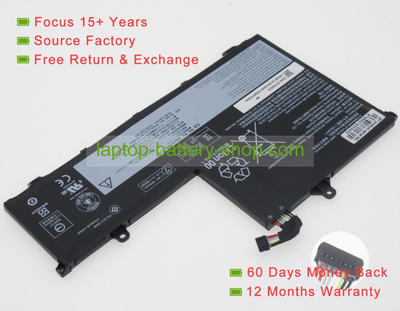 Lenovo SB10V25248, SB10V25247 11.4V 4010mAh original batteries - Click Image to Close