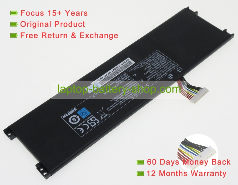 Getac PF4WN-00-13-3S1P-0, PF4WN-03-17-3S1P-0 11.4V 4100mAh original batteries - Click Image to Close