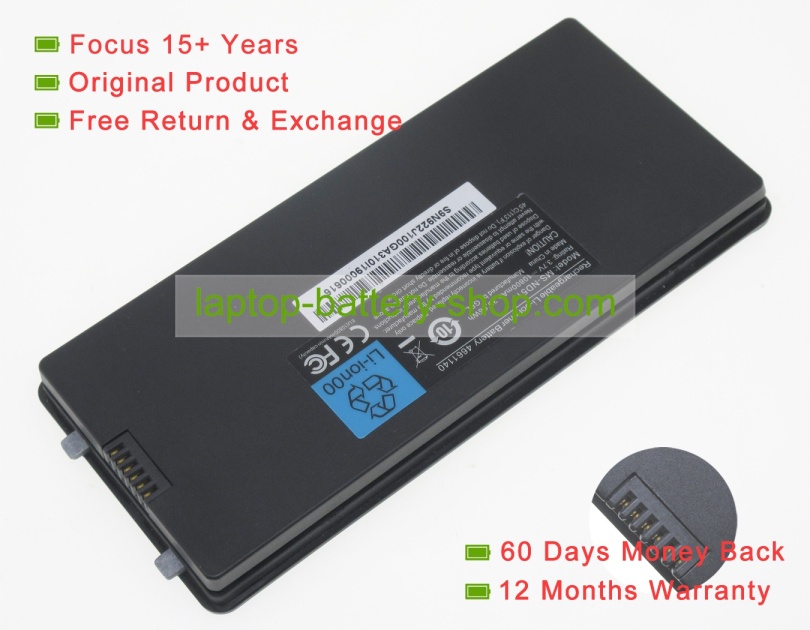 Msi S9N-922J200-GA3, 4661140 3.7V 10800mAh replacement batteries - Click Image to Close