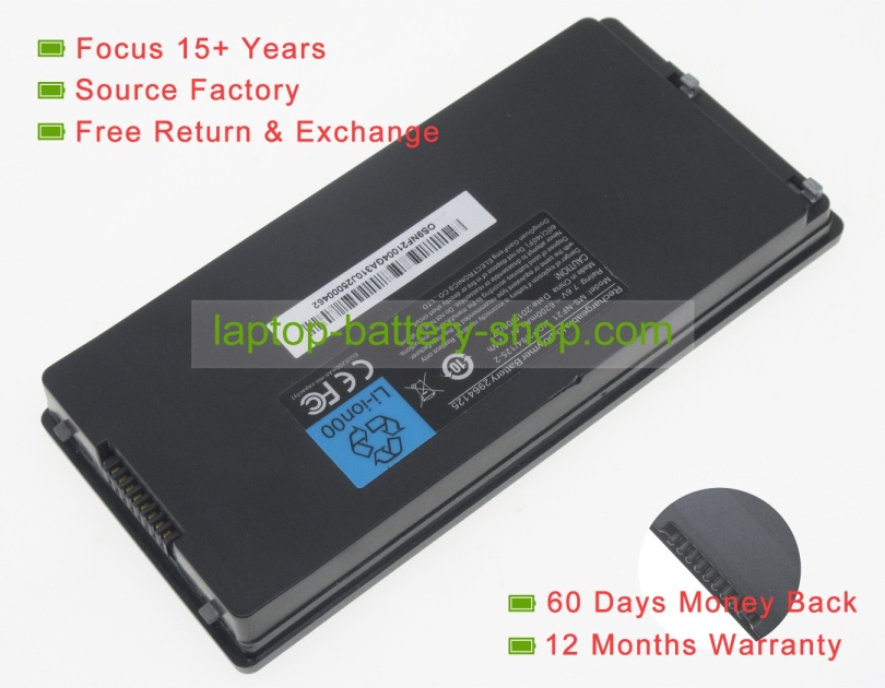 Msi 2964125, MS-NF21 7.6V 6200mAh replacement batteries - Click Image to Close