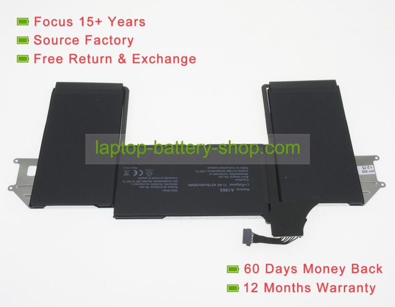 Apple A1965 11.4V 4379mAh replacement batteries - Click Image to Close