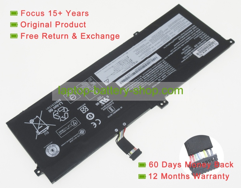 Lenovo 02DL026, L18M6PD3 11.46V 4190mAh replacement batteries - Click Image to Close