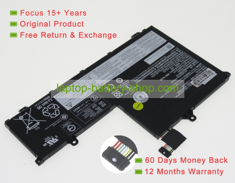 Lenovo L19M3PF0, 5B10W67261 11.25V 3280mAh replacement batteries - Click Image to Close