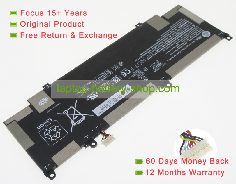 Hp RR04XL, HSTNN-DB9K 15.4V 3744mAh original batteries - Click Image to Close