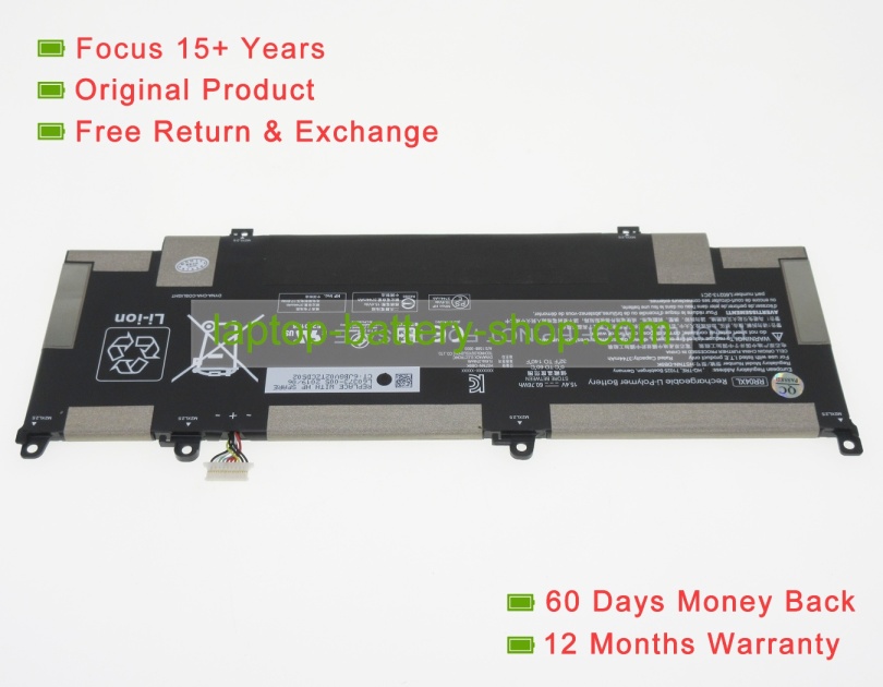 Hp RR04XL, HSTNN-DB9K 15.4V 3744mAh original batteries - Click Image to Close