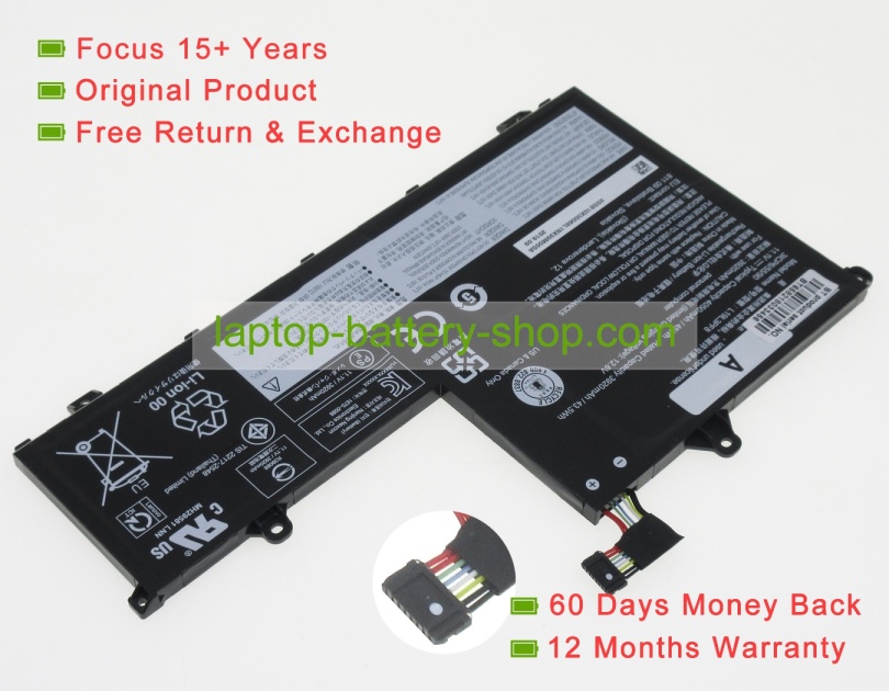 Lenovo SB10X55568, 5B10X55572 11.1V 4050mAh original batteries - Click Image to Close